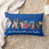 カスタムMomフォト装飾用クッション ランバークッション (ブランケット)