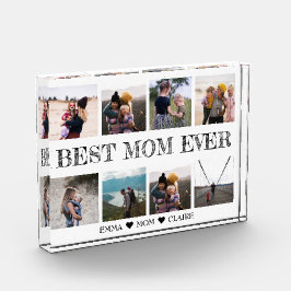 カスタムmom用のギフト写真コラージアクリルブロック フォトブロック