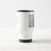 カスタムMOMMY写真と名前ギフト トラベルマグ (中央)