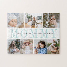 カスタムMommy 7 Photo Kids Collage ジグソーパズル