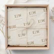 カスタムMonogram Business Company Packaging