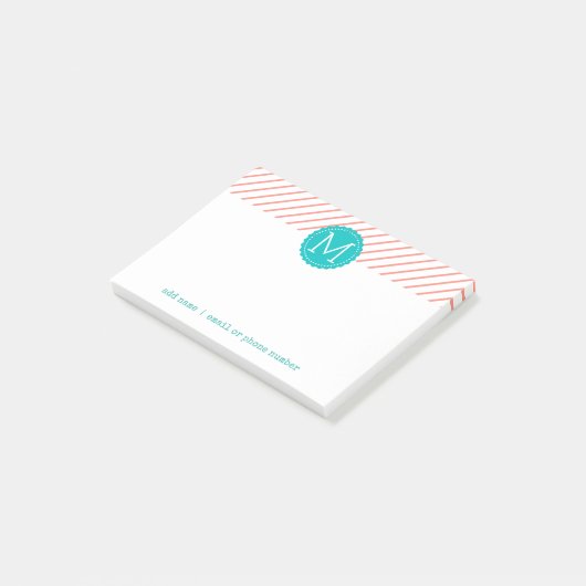 カスタムMonograms Post-it®注 ポストイット (アングル)