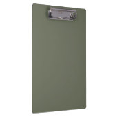 カスタムMoss Green Clipboard - お洒落 Matte クリップボード (右)