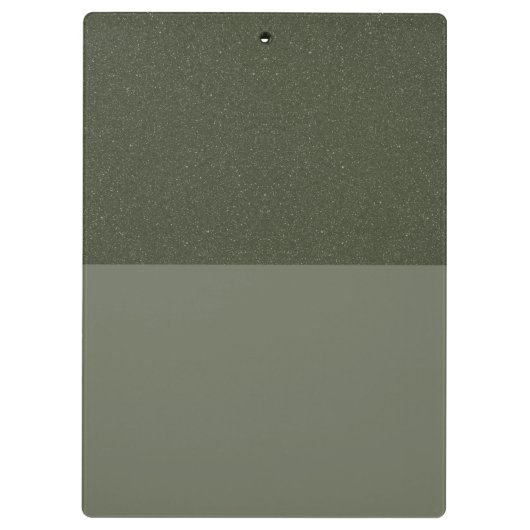 カスタムMoss Green Clipboard - Two-Toneスタイル クリップボード (裏面)