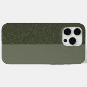 カスタムMoss Green Dual-Tone iPhoneケース Case-Mate iPhoneケース (裏面 (横))