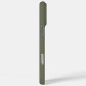 カスタムMoss Green SplitテクスチャiPhoneケース Case-Mate iPhoneケース (裏面 / 右)