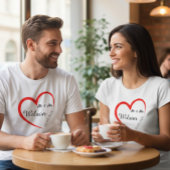 カスタムMr. & Mrs.シャツ Tシャツ