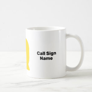 カスタムMug Ham無線オペレータのコールサイン名 コーヒーマグカップ