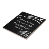 カスタムMUSIC NOTES Christian Black タイル (側面)