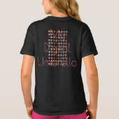カスタムMy Digital Amballle Kids Tシャツ (裏面)