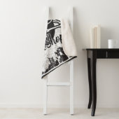 カスタムNAMEスカル・スケートボードスケートショップ シェルパブランケット (インサイチュ)