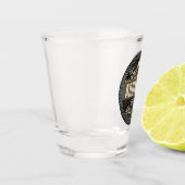 カスタムNAMEファミリーキャンプトリップキャンプ懇親会 ショットグラス (左)