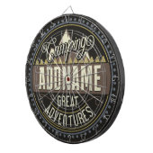 カスタムNAMEファミリーキャンプトリップキャンプ懇親会 ダーツボード (正面右)