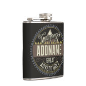 カスタムNAMEファミリーキャンプトリップキャンプ懇親会 フラスク (右)