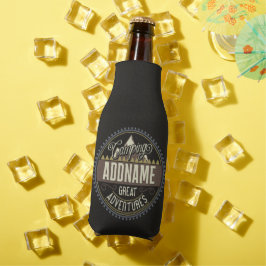 カスタムNAMEファミリーキャンプトリップキャンプ懇親会 ボトルクーラー