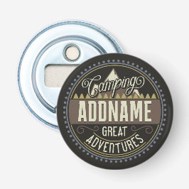 カスタムNAMEファミリーキャンプトリップキャンプ懇親会 栓抜き