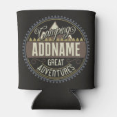 カスタムNAMEファミリーキャンプトリップキャンプ懇親会 缶クーラー (裏面)