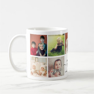 カスタムNana Photo Collage Mag – おばあちゃんのプレゼント コーヒーマグカップ
