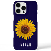 カスタムNavy Blue Yellow Sunflower