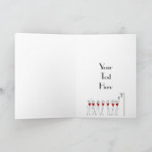 カスタムNetball 保 21歳の誕生日 カード (内部)