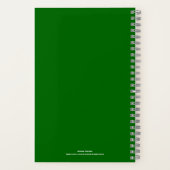 カスタムNGUZO SABA 7プリンシプルクワンザジャーナル ノートブック (裏面)