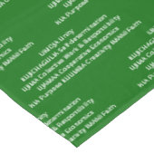 カスタムNGUZO SABA 7プリンシプルクワンザ テーブルクロス (アングル)