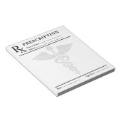 カスタムNotepad - Editable Doctor RX ノートパッド (アングル)