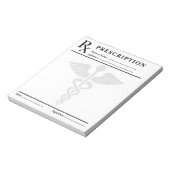 カスタムNotepad - Editable Doctor RX ノートパッド (回転)