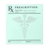 カスタムNotepad - Editable Doctor RX ノートパッド (正面)