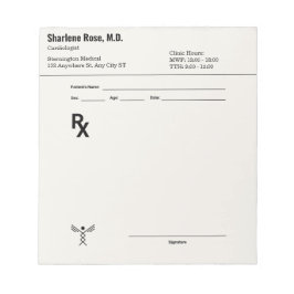 カスタムNotepad - Editable Doctor RX ノートパッド