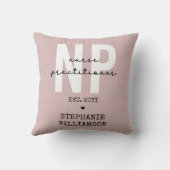 カスタムNP卒業ギフト開業医 クッション (裏面)