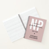 カスタムNP卒業ギフト開業医 ノートブック (内部)