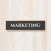 カスタムOfficeドアサイン サインプレート (正面)