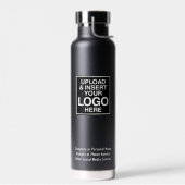 カスタムOffice Business Logo基本3行の文字 ウォーターボトル (左面)