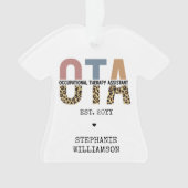 カスタムOTA職業セラピー助成品 オーナメント (正面)