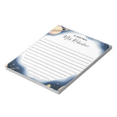 カスタムOuter Space銀河系先生 ノートパッド (回転)