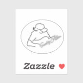 カスタムOval Scotty Allen公式ロゴシール シール (シート)