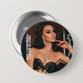 カスタムPageantボタンピン – サイズの選択 缶バッジ (正面&裏面)