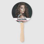 カスタムPageant Fan Wavers – 両面10パック ハンドファン (正面)