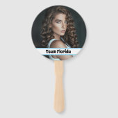 カスタムPageant Fan Wavers – 両面10パック ハンドファン (正面)