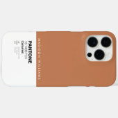 カスタムPantone オリジナルネーム カラー ブロック Case-Mate iPhoneケース (裏面 (横))