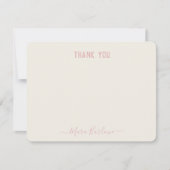 カスタムPC習モダン字 ノートカード (正面)