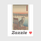 カスタムPETビニールのステッカー – 浮世絵ア日本のート シール (シート)