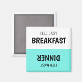 カスタムPET食べ物を与えの磁石 マグネット (正面/裏面)