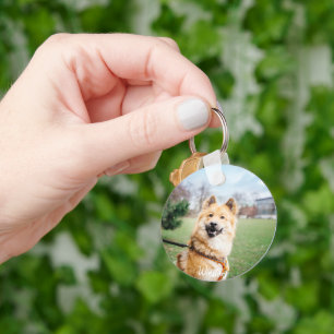 カスタムPet Keychain – 刻みパーソナライズされた付きKeyrin キーホルダー