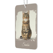 カスタムPet Photo — Double Sided Car カーエアーフレッシュナー (左)