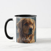 カスタムPet Photo Mug – コーヒーカパーソナライズされたップ マグカップ (左)