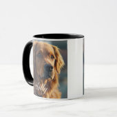 カスタムPet Photo Mug – コーヒーカパーソナライズされたップ マグカップ (正面左)