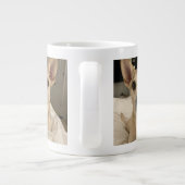 カスタムPet Photo Mug - パーソナライズされた Coffee Mug ジャンボコーヒーマグカップ (裏面)