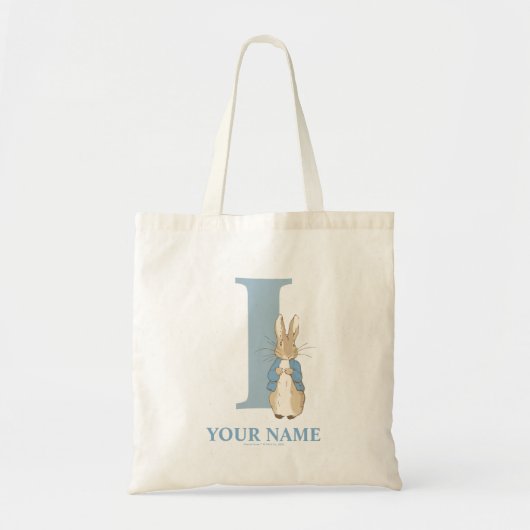 カスタムPeter Rabbit - Letter I Tote Bag トートバッグ (正面)
